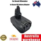 For Dewalt Milwaukee to Dyson V6 Battery Adapter for Dewalt&Milwaukee 18-20v