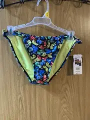 NOBO L 11-13 Mix N Match Swim Bottom Bikini Multicolor Butterfly Print