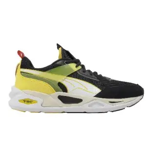 Puma 休閒鞋 Ferrari TRC Blaze 男鞋 黑 黃 麂皮 避震 義大利 法拉利 30732201