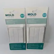 NEW We R Memory Keepers Mold Press Undercut Clay 2 oz Lot of 2 Packages Polymer