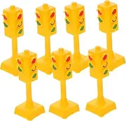 Vaguelly 10pcs Traffic Light Model for Realistic Traffic Light Decor for Birthday Cake Toppers Party Favors and Home Decoration Material Present