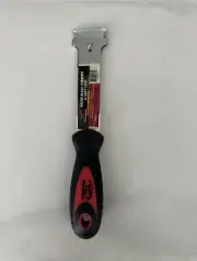 TOOLUXE RAZOR BLADE SCRAPER STAINLESS WITH SOFT GRIP