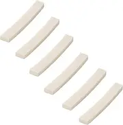 Alnicov Guitar String Bone Nut Blanks for Vintage-Style Stratocaster Telecaster Electric Guitar 44.5mm,6Pcs