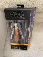 Hasbro Star Wars 6” Black Series Clone Wars Aurra Sing NONMINT