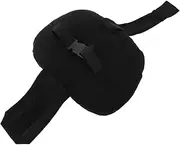 Ergonomic Travel Pillow for Car Neck Pillow for Drivers Soft Velvet Cover Black Neck Support Car Seat Pillow