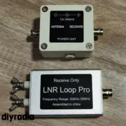 HamGeek Active Loop Antenna Amplifier LNR Loop Pro MegaLoop Kits 50KHz-30MHz