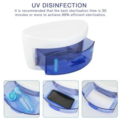 Home UV Sterilizer 110V 220V Disinfection Cabinet Box Nail Beauty Salon Barbers