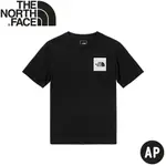 【THE NORTH FACE 男 排汗透氣短袖T恤 AP《黑》】5AZE/短T/短袖上衣/休閒短袖