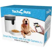 Tech 4 Pets Smart Pet Feeder with Camera - 7L