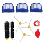 Spare part set 10pcs filter brush accessories for iRobot Roomba 606/616/676/681'