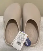 Crocs Mellow Recovery Clog Stucco Beige Unisex Men's 4 Women’s 6 NEW 208493-160