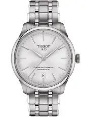 [Tissot] Chemin des Tourelles Powermatic 80 39mm T1398071103100 Watch in Silver