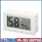 # Mini Digital LCD Temperature Humidity Meter Thermometer Hygrometer (White)