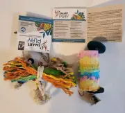 Hari Smart Play for small to medium sized parrot 2 Toys Stimulates Preening