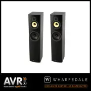 Wharfedale Crystal 4.3 Floorstanding Speakers - Black, Walnut & White Finishes
