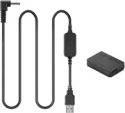 USB Cable 8.4V ACK-E12+DR-E12 DC Coupler LP-E12 Dummy Battery for Canon EOS M M2