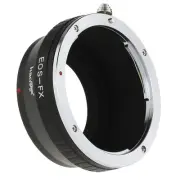 Lens Mount Adapter for Canon EOS EF EF-S Lens to Fujifilm Fuji X FX Mount Cam...