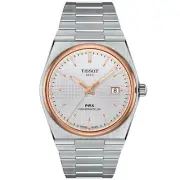 Tissot - PRX Powermatic 80 Dress Watch, Swiss Automatic, T1374072103100, SIlver
