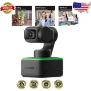 Link 4K PTZ Webcam with Noise-Canceling Mic & Versatile Modes for Streaming