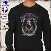 Black Sabbath Never Say Die Long Sleeve T Shirt XS - 5XL Retro Rock Music Tee