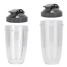 Replacement Large Nutri Bullet Cups Blender Cups Sip Seal Lids Mug FlipTop Hot_厶