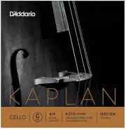 D'Addario Kaplan 4/4 Cello G, Medium Gauge, Authorized Dealer