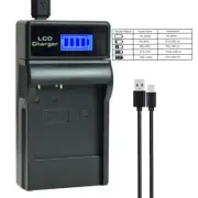 USB Battery charger For CASIO NP-40 EXILIM EX-FC100 FC150 Z1000 Z1200 Z400 Cam