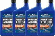 4 Pack Star Brite Pro Star Super Premium Power Trim and Tilt Fluid 32 oz - 28532