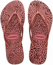 [havaianas] Girl's Slim Animals Crocus Rosegolden Blush Flip-Flop