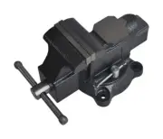 Steel Grip DR76516 Black Forged Steel Swivel Base Bench Vise 4 L x 4 W in.
