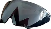 Motorcycle Anti Scratch Helmets Lens Visor Motorcycle Helmet Protective Goggles Helmet Visor Lens for RU&RO&C for at&LA&S 3.0 4.0(Black)