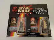 Star Wars Episode 1 Figure Collector 2-Pack Jar Jar Binks Qui-Gon Jinn