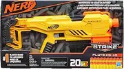 Nerf Alpha Strike Flyte CS-10 Motorized Blaster – 10-Dart Clip-Fed Blasting – 20 Official Nerf Elite Darts - for Kids, Teens, Adults
