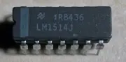 National LM1514J 1514 Dual Differential Voltage Comparator - NOS