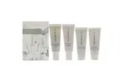 Even Skin Tone Essentials Kit by Cosmedix for Unisex - 4 Pc 0.5oz Purity Clean, 0.5oz Simply Brilliant, 0.5oz Serum 16, 0.5oz Hydrate Plus