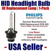 OE HID Headlight Low Beam GENUINE German 1-Pack Select Acura,Honda,Audi D2S (for: Audi)