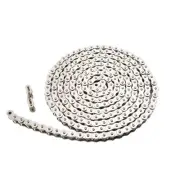 ANSI #40SS 08A Stainless Steel Roller Chain 10 Feet with 2 Master Links for C...