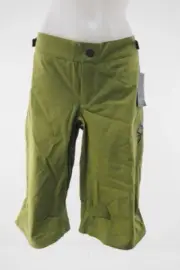 NEW! Sombrio Valor Mountain Bike Shorts Women's Medium 14in Inseam Green