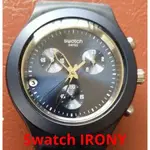 SWATCH 手錶 IRONY CHRONO DIAPHANE 鋁 日本直送 二手