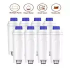 1-8Pack Coffee Water Filter For Delonghi Magnifica S Automatic Machine ECAM22110