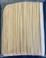 Wooden Disposable Tongue Depressors Spatulas for Waxing Extra Large