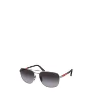 oval frame sunglasses 60 Gray