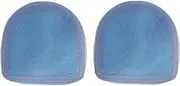 Spa and Hot Tub Booster, Soft Non-Slip Inflatable Booster Seat with Suction Cup, Comfortable Durable Seat Back Pad with Mesh for Hot Tub, Spa, Pool (Blue, 2pcs)