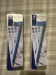 staedtler mars lumograph pencils 2 Packs NIP 8b 7b 6b 4b 2b Hb Sketching Art Dra
