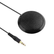 Conference Microphone 3.5mm Desktop Computer Mic for Computer Desktop and Lap...