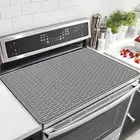 Easily Cleanable Silicone Stove Cover Mats in Grey Color 28 x 20 Inch Size