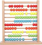 Vomeko Classic Wooden Abacus for Kids Math,Wooden Abacus Toy,Educational Counting Toy, Children Calculation Math Toy