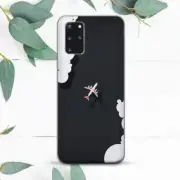 Minimalist Travel Plane Sky Case For Samsung Note 20 S10 S20 S21 S22 S23 S24 FE