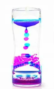 Liquid Motion Bubbler (Blue Pink)