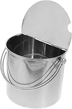 Hoement Ice Storage Bucket Multi Functional Drink Dispenser for Parties Ktv Outdoor Events Easy to Clean Beverage Holder with Lid